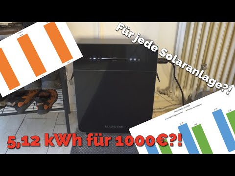 5,12 kWh Solar-Batterie Speicher für +-1000€?! Marstek Venus E Gen 3.0 Test