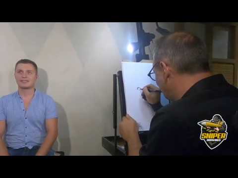 Caricature di Federico Cecchin © - SNIPER DRAWINGS