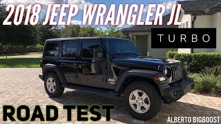 MY NEW 2018 JEEP JL TURBO ROAD TEST