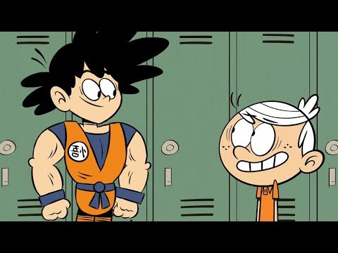 Goku in The Loud House (Original Animation by AnimationRewind) Video