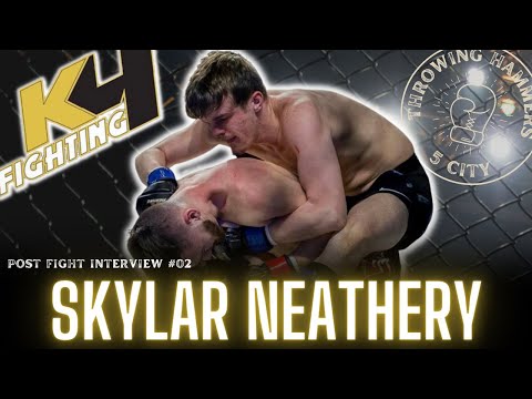 Skylar Neathery Post Fight Interview - K4 Fighting x Throwing Hammers
