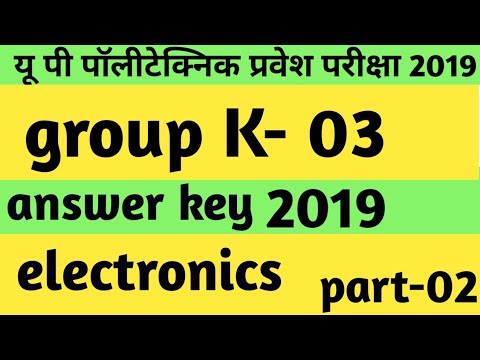 #up polytechnic answer key group k3|part 02|#answer key group k3|#k3 group answer key| Video