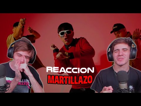 ARGENTINOS REACCIONAN A MARTILLAZO 🔨 - Dani Flow, Uzielito Mix & El Bogueto (Official Video)