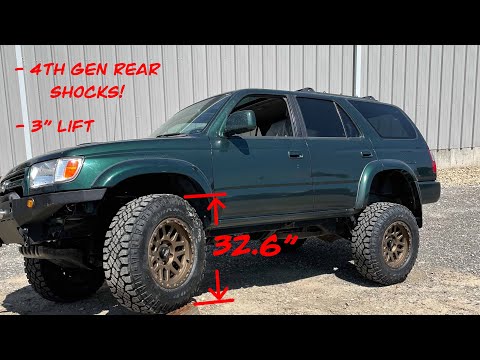3rd Gen 4Runner Build Update - Suspension!