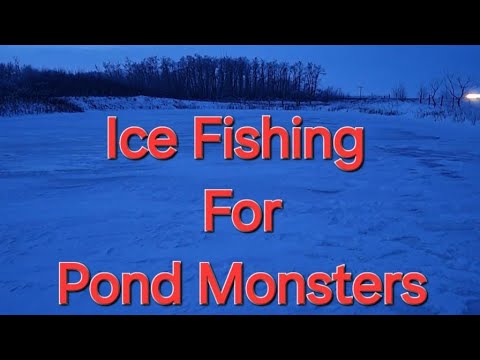 Ice Fishing For Pond Monsters