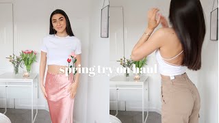Spring Try On Haul 2022 | ft. ASOS, Stradivarius, Pull & Bear , BOA, NA-KD & Bershka | Irida