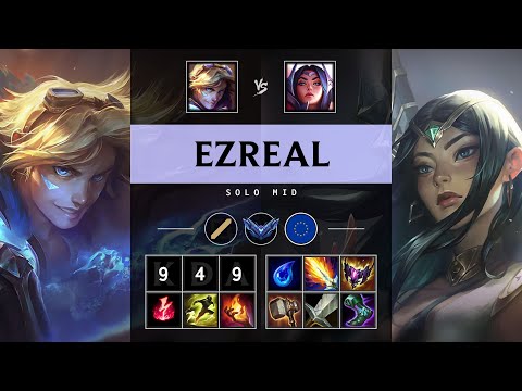 Ezreal Mid vs Irelia - EUW Diamond Patch 25.21
