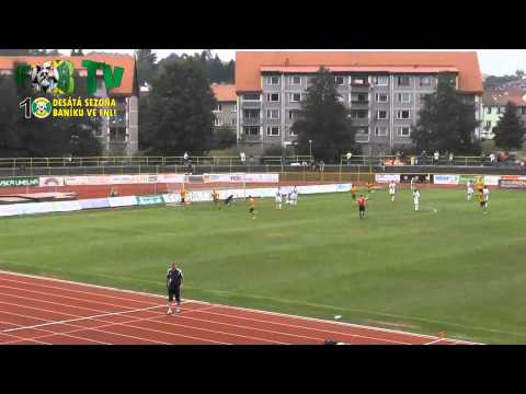 SESTŘIH: FK Baník Sokolov - MFK Frýdek-Místek 3:0 (1:0), 15.8.2015