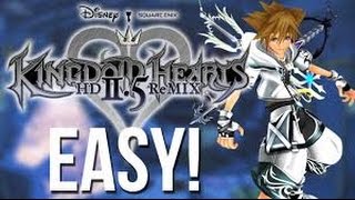 Fastest way to level up Master Form- Kingdom Hearts 2.5 HD Remix