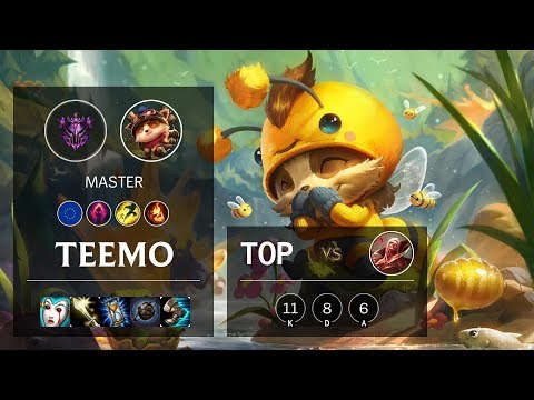 Teemo Top vs Vladimir - EUW Master Patch 10.7