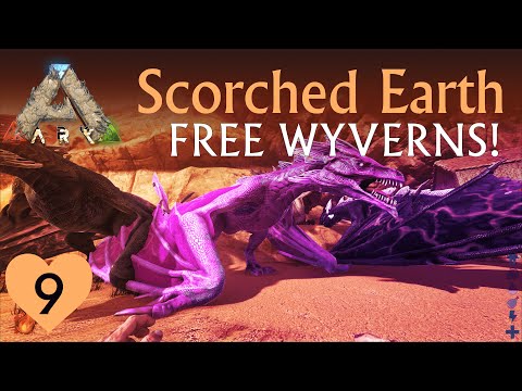 WYVERN IS HERE?! | ARK Scorched Earth | Let's Play | Episode 9