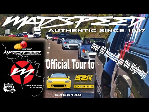 Official Madspeed Tour To Classic Hondas on the Dragon10 2025 S4Ep149Tour2025
