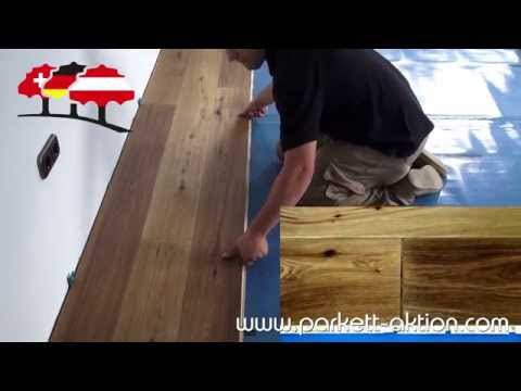 DIY: Anleitung Klickparkett selbst schwimmend verlegen. Landhausdielen schwimmend verlegen