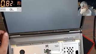 Fujitsu laptop repair - white screen is usually a bad fault, but not this time