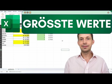 Excel KGRÖSSTE Funktion einfach erklärt: Die größten Werte in Excel finden