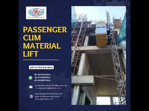 Passenger Cum Material Hoist