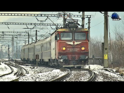 Trenuri de Călători în Gara Năsăud 🚊🚅🚊 Passenger Trains in Năsăud Station - 06 January 2025