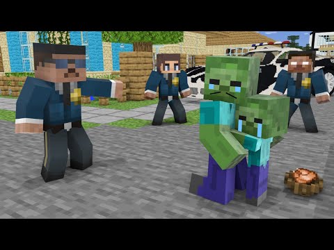 Monster School : Baby Zombie Ran Away From Home While Dad Got Another Wife (3) - Minecraft Animation