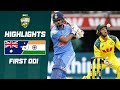 Australia V India 2025 26 First ODI