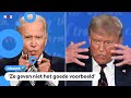 Kinderen over het debat tussen Biden en Trump: 'Dit kan echt niet'