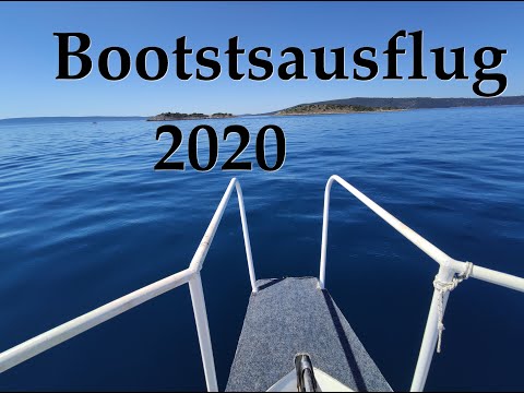 Urlaub 2020 Kroatien 09.07.2020 Bootsausflug: Baden und für manche zu viel Wein ;)