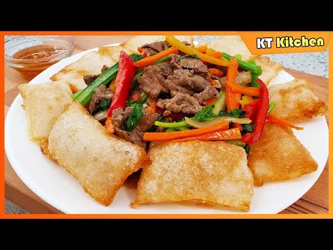 PHỞ CHIÊN PHỒNG - Cách Làm Phở Chiên Phồng Giòn Rụm Đặc Sản Hà Nội - Crispy PHO Pillow Recipe