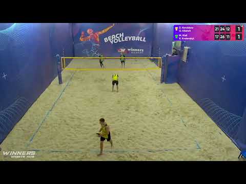 18:40 D. Korobkov / O. Klishch - M. Kisil / V. Kraievskyi 17.03.2023 | Winners Beach Volleyball