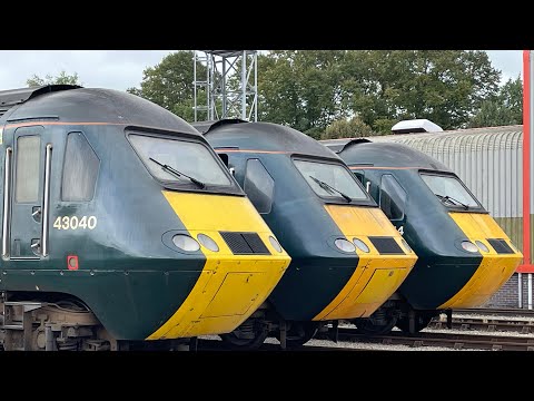 Gwr castle sets at bristol spm depot part 2