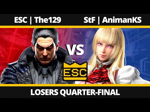 ESC 86 - Losers Quarter-Final - ESC | The129 (Kazuya) Vs. StF | AnimanKS (Lili) TEKKEN 8 Tournament