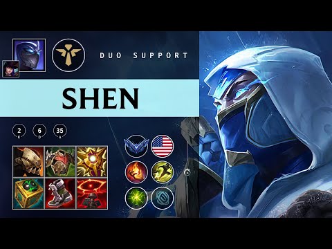 Shen Support vs Braum - NA Diamond Patch 25.22