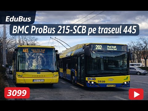 Calatorie Pe intregul Traseul 445, Sud-Triaj-Sud, împreună cu 3099