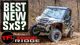 The All-New Kawasaki Ridge Isn't Your Typical Side-by-Side! Here's Why!