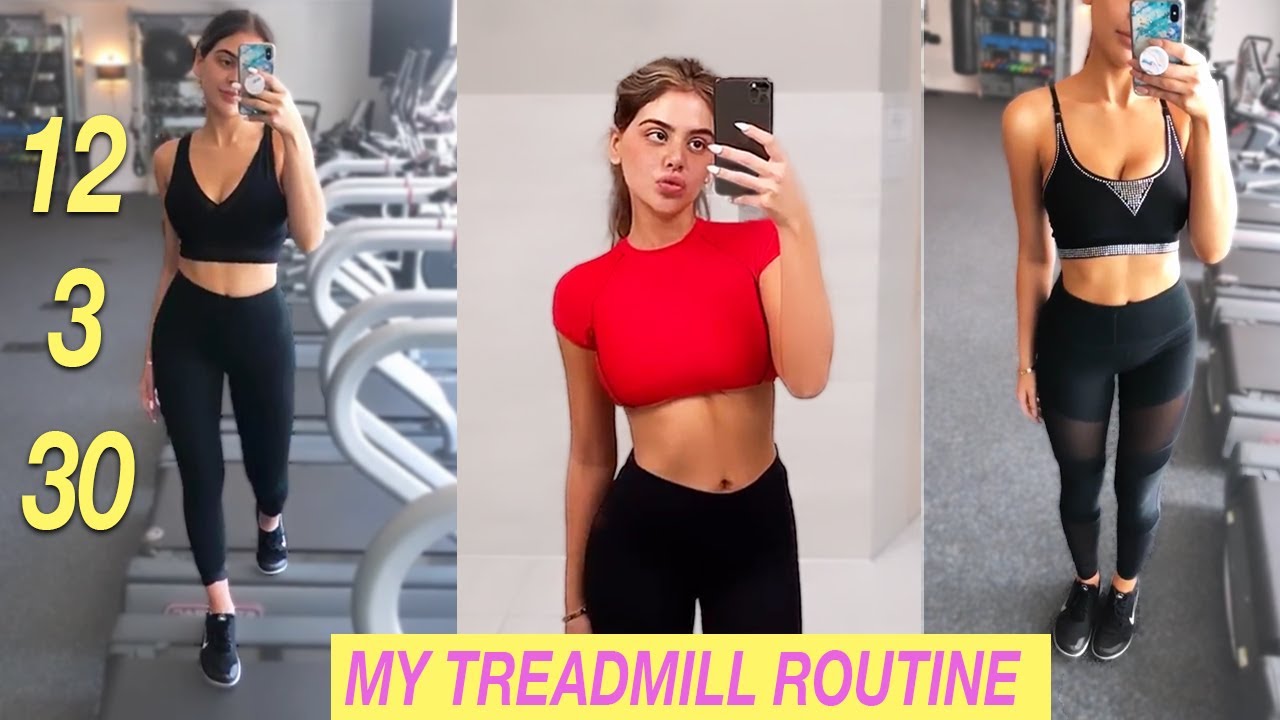 MY TREADMILL ROUTINE + MEAL EXAMPLES - YouTube