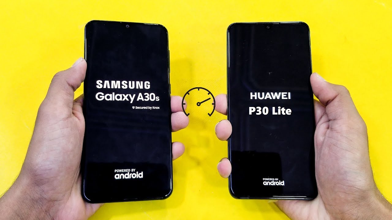 Samsung Galaxy A30s vs Huawei P30 Lite - Speed Test