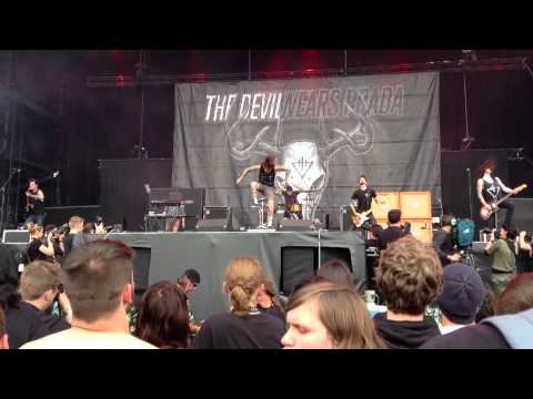 the devil wears prada - escape live @ graspop metal meeting 2013