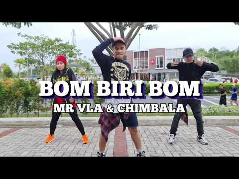 🎶 BOM BIRI BOM - Chimbala & Mr Vla | Zumba Choreography | Dance Fitness | Ridwansyah