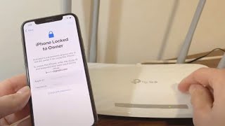 Fix iPhone Locked to Owner with just WiFi Router