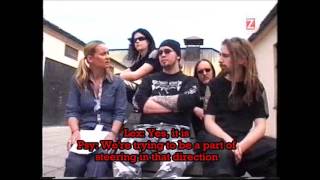 The Kovenant at Inferno Metal Festival 2003 [live + interview with eng subs]