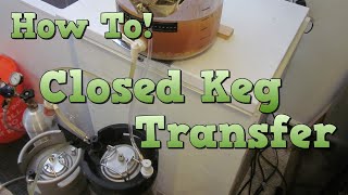 Closed Keg Transfer Without an Expensive Fermenter!