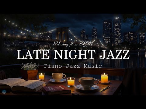 Late Night Jazz - Soothing Piano Jazz Instrumental Music for Deep Relaxation & Peaceful Sleep