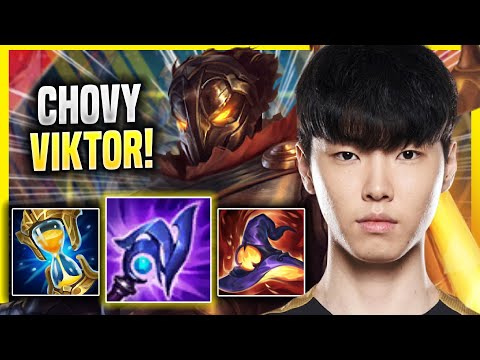 CHOVY IS A GOD WITH VIKTOR! - GEN Chovy Plays Viktor MID vs Yasuo! | Season 2022