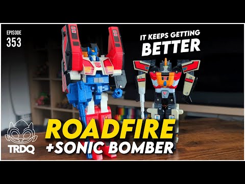 TRDQ: Transformers G1 - Japanese Exclusive - Roadfire & Sonic Bomber Review