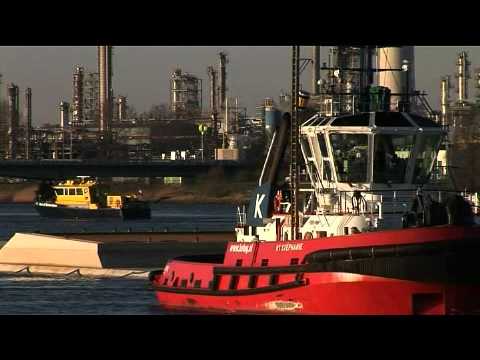 28-03-2011 - Bijzonder transport naar Tweede Coentunnel