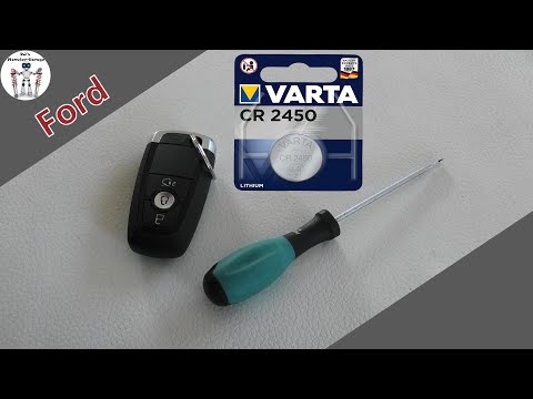 Ford Keyless Go Schlüssel Batterie wechseln[Mustang GT] [Tutorial/Anleitung]🇩🇪
