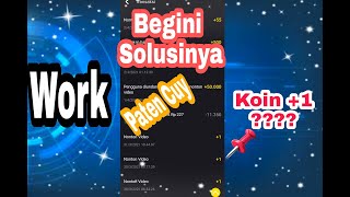 TUTORIAL BAGAIMANA CARA MENGATASI KOIN +1 SNACK VIDEO TERBARU DAN DIJAMIN WORK IT