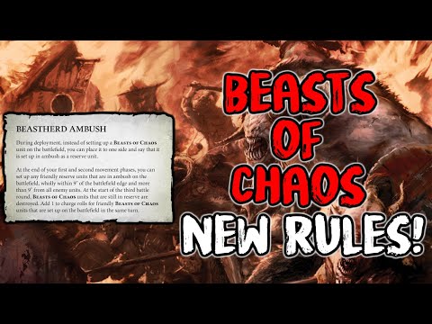 ARMYWIDE AMBUSH? Beasts Of Chaos Battletome Previews! │ Warhammer Age Of Sigmar