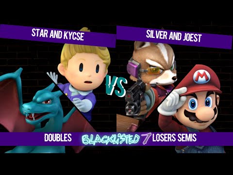 Blacklisted 7 Doubles LS - Kycse/Star (B) vs JoeST/Silver (R)