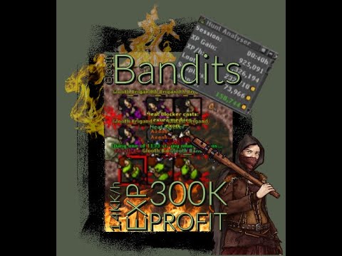 Tibia 2021 - BEST Spots For KNIGHT - Oramond Glooth Bandits EAST as EK. 1.4KK/H on 100%.
