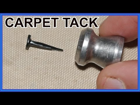 Can a CARPET TACK  Go Thru ARMOR?  (Urban Myth)
