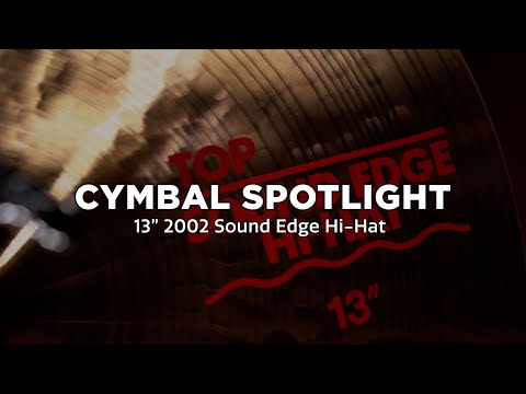 PAISTE CYMBALS - 13" 2002 Sound Edge Hi-Hat
